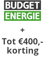 Korting bij Budget Energie