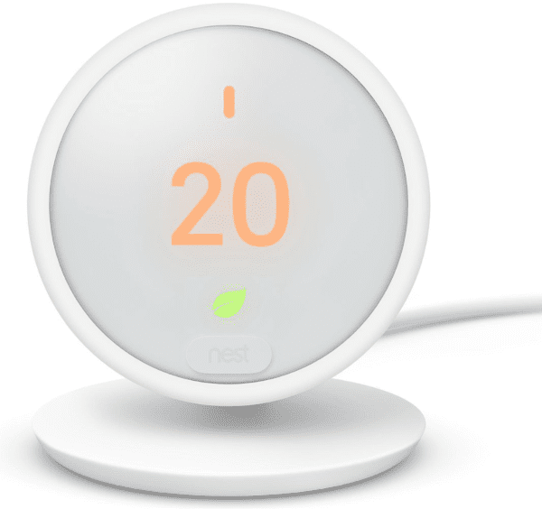 Ontvang een Nest Thermostat E t.w.v. €219,- bij 1 jaar stroom en gas van Budget Energie