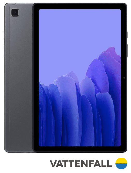 Gratis Samsung Galaxy tablet bij Vattenfall