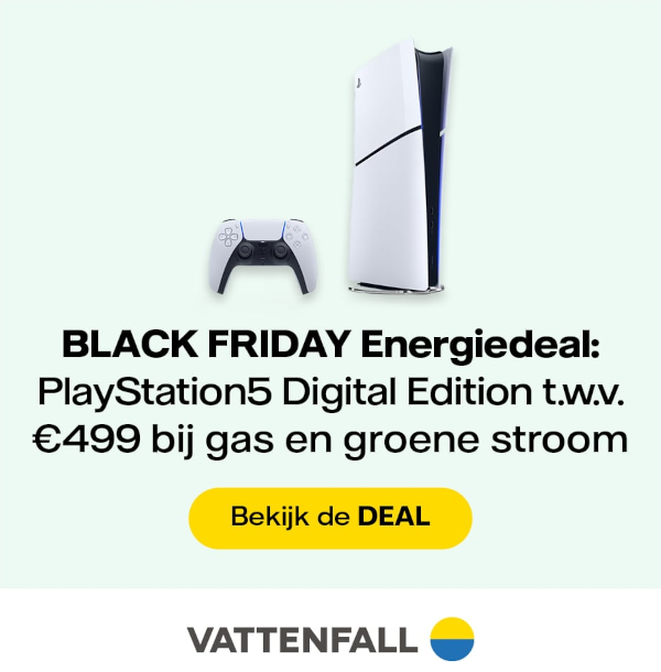 Playstation 5 bij Vattenfall