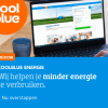 1 jaar stroom en gas van Coolblue Energie + €100,- cadeaubon