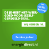 Exclusieve deal: tot €450,- korting bij 1 jaar energiedirect.nl