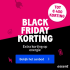 Essent Black Friday aanbieding: Ontvang €450,- cashback